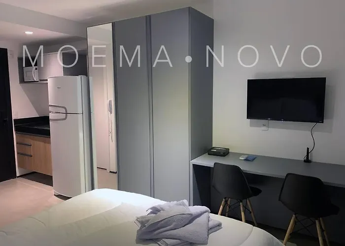 Studio-Suite Em Moema Novinho Perto Do Metro E Shopping Ibirapuera